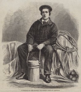 Un soldat du Corps des Volontaires de la Marine à Hastings - English School
