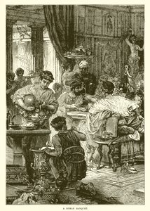 Un banquet romain - English School