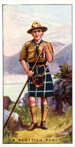 Un scout écossais, 1929 - English School