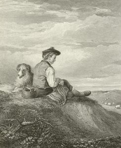 Un berger écossais - English School