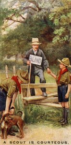 Un scout est courtois, 1929 - English School