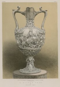 Vase en argent de Rudolphi, Paris (chromolitho)