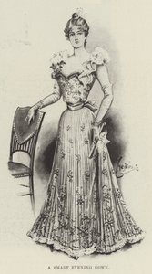 Une robe de soirée élégante - English School