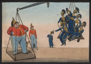 Un fils de Mars contre sept hussards - English School