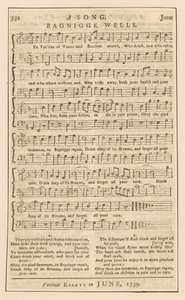 Une chanson : Bagnigge Wells, Londres - English School