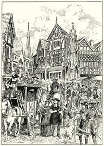 Scène de rue Stuart - English School