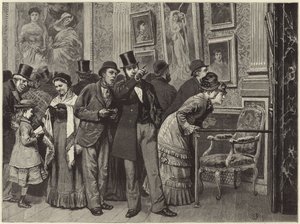 Un dimanche après-midi dans une galerie d