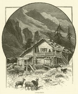 Un chalet suisse (gravure)