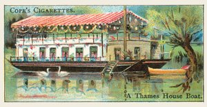 Bateau de la Tamise (chromolitho) - English School