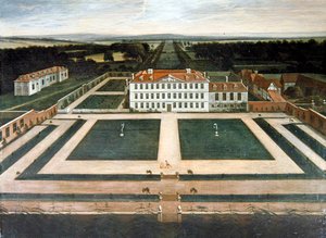 Vue de Capesthorne Hall, Cheshire, c.1730 - English School