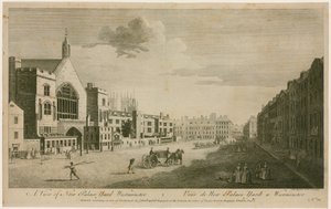 Vue de New Palace Yard Westminster