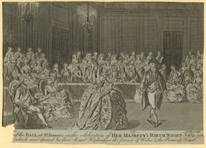 Un bal au palais de St James - English School
