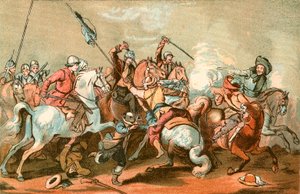 Escarmouche de cavalerie - English School