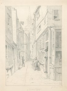 Une cour ou un passage près de l