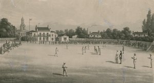 Un match de cricket - English School