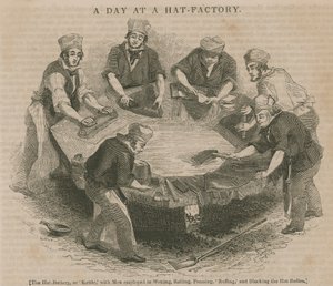 Une journée dans une usine de chapeaux