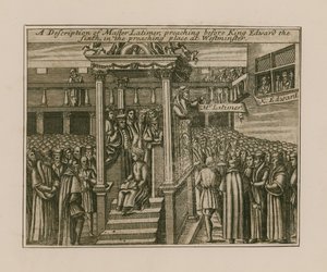 Description de Maître Latimer - English School