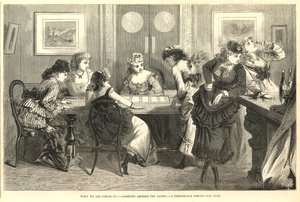 Une banque de faro féminine à la mode - English School