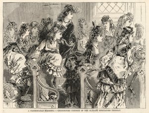 Un mariage à la mode; Conduite indigne des spectateurs élégants - English School