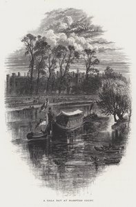 Un jour de fête à Hampton Court, Richmond upon Thames - English School