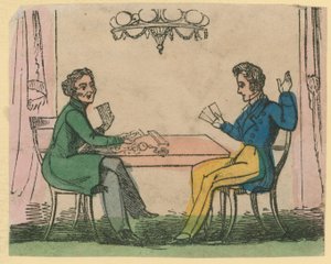Une partie de cartes - English School
