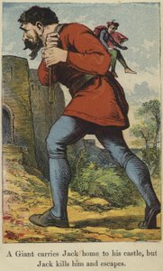 Un géant ramène Jack chez lui au château - English School