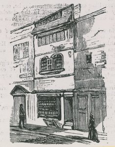 Une maison à Spitalfields, Londres - English School