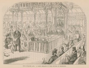 Un débat tardif à la Chambre des communes