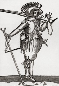 Un mousquetaire sous le règne du roi Jacques Ier, de 