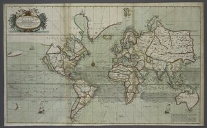 Nouvelle et correcte carte du monde d