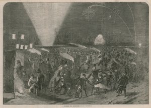 Une nuit sur la Serpentine, Hyde Park, Londres - English School