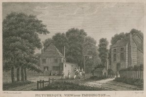 Vue pittoresque près de Paddington, Middlesex - English School