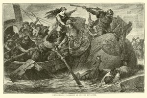 Une incursion prédatrice des envahisseurs teutons - English School