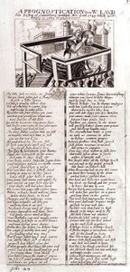 Une prédiction sur W. Laud, ancien évêque de Canterbury, écrite en 1641, qui s