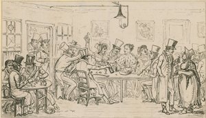 Une taverne - English School