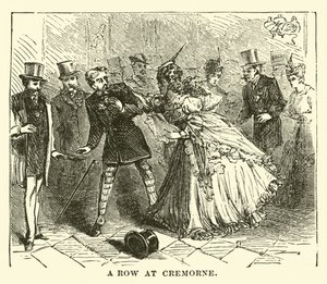 Une bagarre à Cremorne - English School