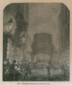 Une scène près de Temple Bar - English School