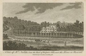 Vue de la villa de M. Nesbitt (anciennement celle du comte de Bristol), près des Horns à Norwood - English School