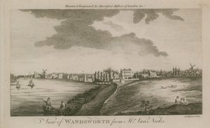 Vue de Wandsworth depuis M. Van Necks - English School