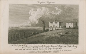 Vue de la propriété en pleine propriété du défunt John Sewell - English School