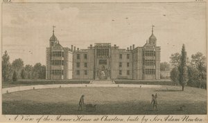 Vue de la Maison de Maître à Charlton, construite par Sir Adam Newton - English School