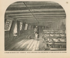 Une salle à bord du ponton de la Défense - English School