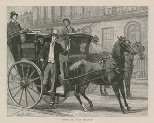 Un homme bien habillé descendant d