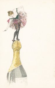 Une femme debout sur le dessus d