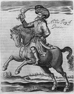 Abbas roi de Perse, illustration de 