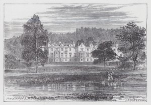 Abbotsford (gravure) - English School