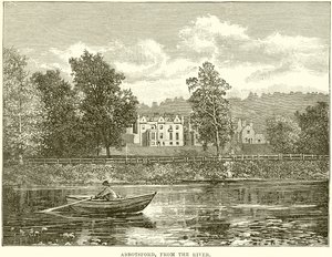 Abbotsford, depuis la rivière - English School