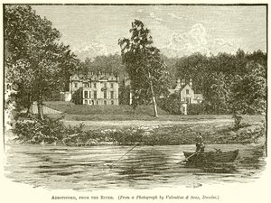 Abbotsford, depuis la rivière - English School