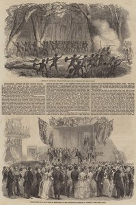 Affrontement aborigène en Nouvelle-Galles du Sud (gravure) - English School