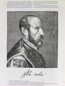 Abraham Ortelius, illustration du Volume IV de 